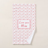 Hou van je mam Towels Bad Handdoek (Handdoek)