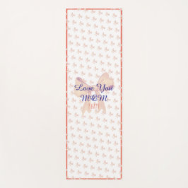 Hou van je mam workout elegante moderne Moederdag Yogamat