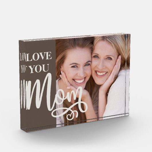 Hou van je mama aangepaste foto (Links)