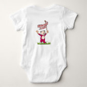 Hou van je mama Beer Baby Bodysuit (Achterkant)