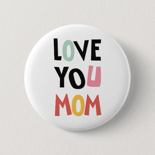 Hou van je mama Button (Voorkant)