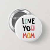 Hou van je mama Button (Voorkant /achterkant)