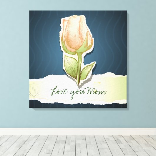 Hou van je mama, canvas (Insitu (Houten vloer))