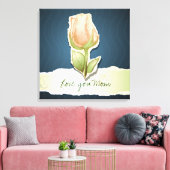 Hou van je mama, canvas afdruk (Insitu (Woonkamer))