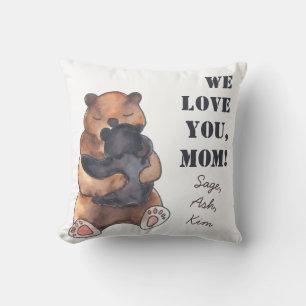 Hou van je mama Cute Baby Hug Kussen
