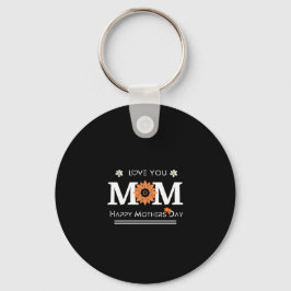Hou van je mama design sleutelhanger