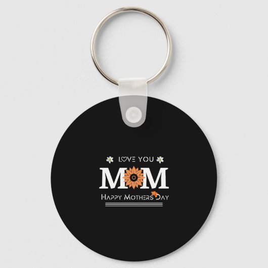 Hou van je mama design sleutelhanger (Voorkant)