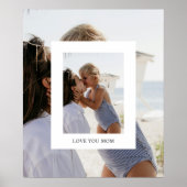 Hou van je mama foto poster (Voorkant)