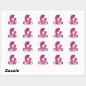 Hou van je mama (Happy Moederdag) Vierkante Sticker (Vel)
