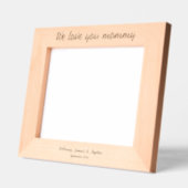 Hou van je Mama Kindernamen Datum Gegraveerde Lijstjes (Links)