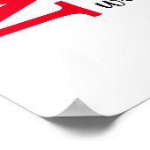 Hou van je mama...tekenkenmerken poster (Hoek)