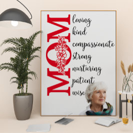 Hou van je mama...tekenkenmerken poster