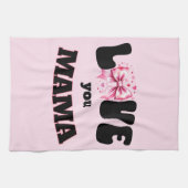 Hou van je mama theedoek (Horizontaal)