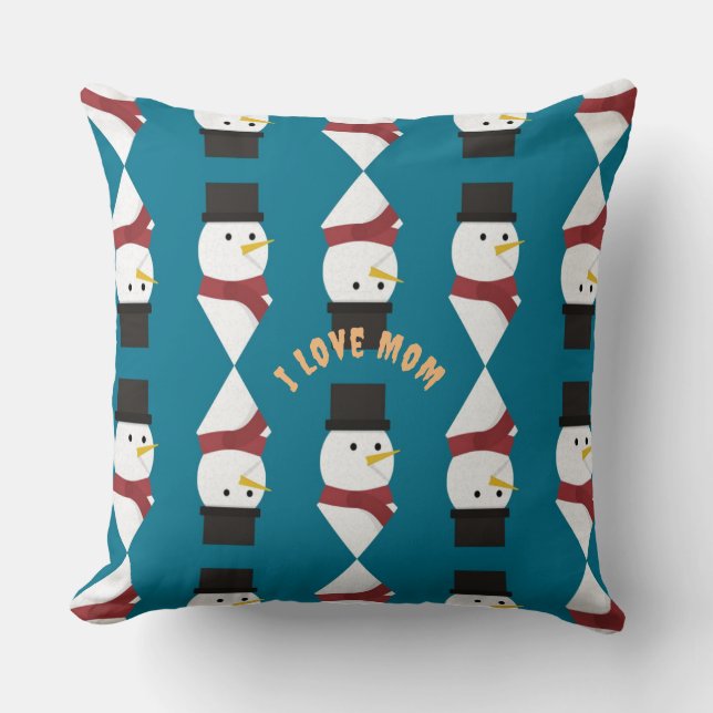 Hou van je mama unieke luxe levende Sierkussennen Kussen (Voorkant)