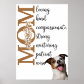 Hou van je mama...van je Jack Russell Terrier Poster (Voorkant)