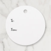 Hou van je meer regenbooghartblauw bedankjes labels (Achterkant)