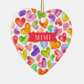 Hou van je Mimi | 2-zijdige keramische siervoorwer Keramisch Ornament (Rechts)