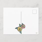 Hou van je moeder aarde dag aards hart feestdagenkaart (Achterkant)