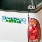 Hou van je Moeder Aarde Dag Planeet Milieu Bumpersticker (Op Truck)