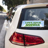 Hou van je Moeder Aarde Dag Planeet Milieu Bumpersticker