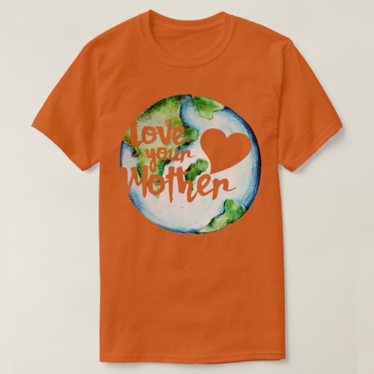 Hou van je moeder dag2 t-shirt (Design voorkant)
