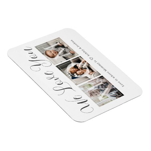 Hou van je moeder foto Collage Magneet (Rechterzijde)