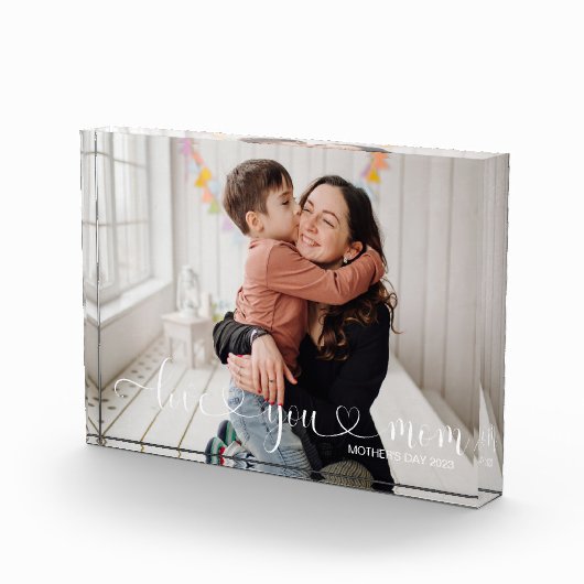 Hou van je moeder  fotoblok 5x7 (Rechts)