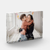 Hou van je moeder  fotoblok 5x7 (Links)