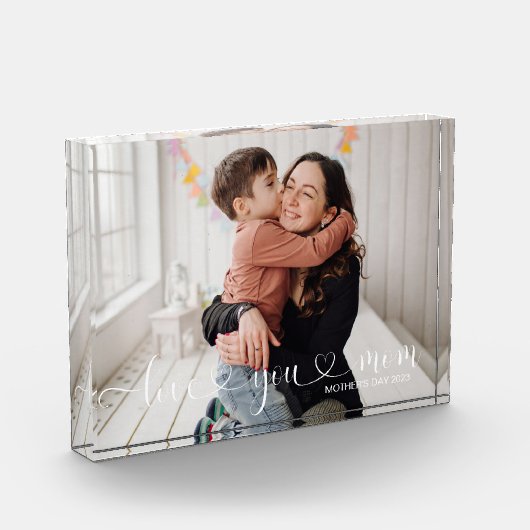 Hou van je moeder  fotoblok 5x7 (Links)