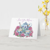 Hou van je moeder kaart (Gele Bloem)