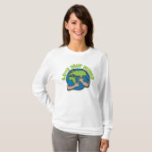 Hou van je moeder klimaatverandering, sparen plane t-shirt (Voorkant volledig)
