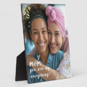 Hou van je moeder Moederdag Foto Fotoplaat (Zijkant)