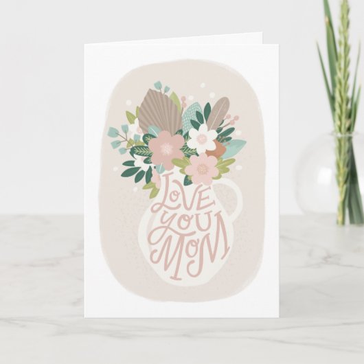 Hou van je moeder. Moederdag voor spoelfloretterin Kaart (Voorkant)