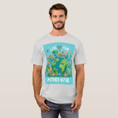 Hou van je moeder (Natuur) T-shirt (Voorkant volledig)