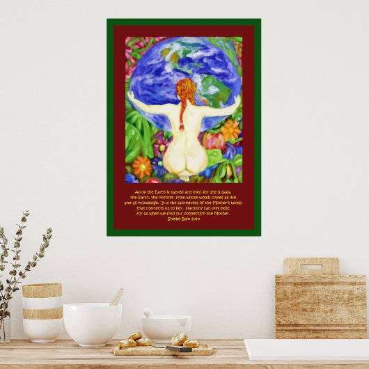 Hou van je moeder poster (Keuken)