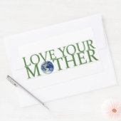 hou van je moeder rechthoekige sticker (Envelop)