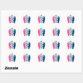 Hou van je moeder ronde sticker (Vel)