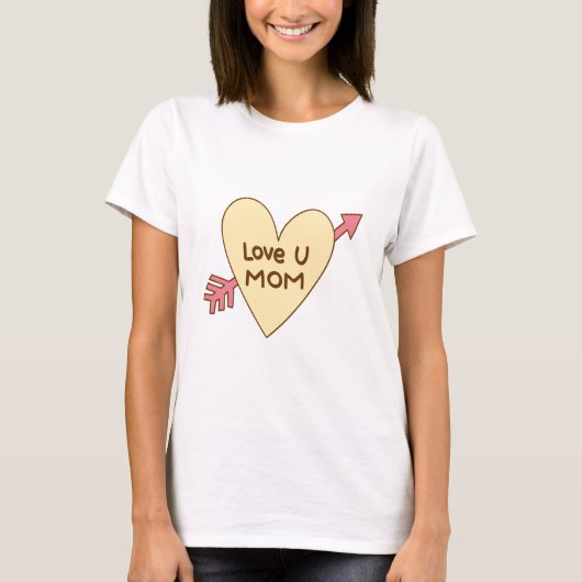 Hou van je moeder t-shirt (Voorkant)
