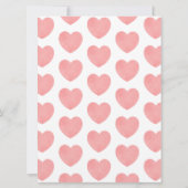 Hou van je moeder tekst, moederdag roze hart kaart (Achterkant)