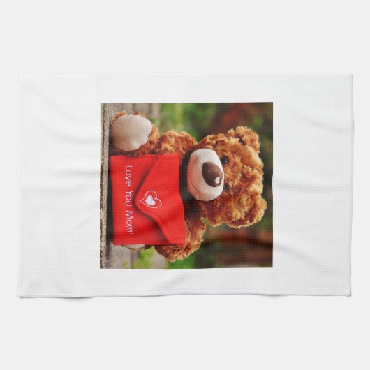 Hou van je moeder theedoek (Horizontaal)