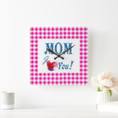 Hou van je moeder vierkante klok (Huis)