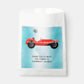 Hou van je naar de maan Baby Boy Classic Car Bedankzakje (Voorkant)