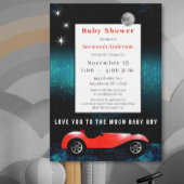 Hou van je naar de maan Baby Boy Classic Car Kaart
