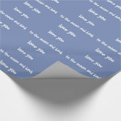 hou van je naar de maan en achterkant papier (Hoek)