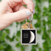 Hou van je naar de maan en de Sleutelhanger achter (Hand)