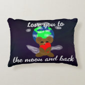 Hou van je naar de maan en terug accent kussen (Voorkant)
