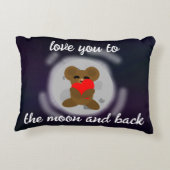 Hou van je naar de maan en terug accent kussen (Achterkant)