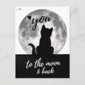Hou van je naar de maan en terug - briefkaart (Voorkant)