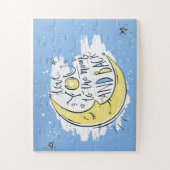 Hou van je naar de maan en terug legpuzzel (Verticaal)