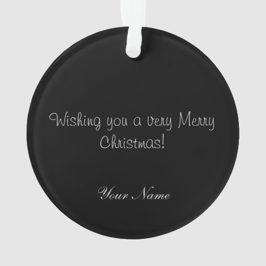 Hou van je naar de maan en terug ornament (achterkant)